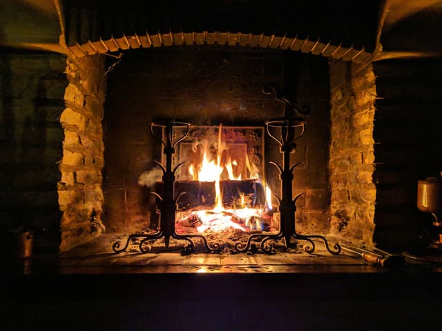 Warm Fireplace